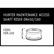 Marley Hunter Maintenance Access Shaft Riser DN450/160 - HIR.450